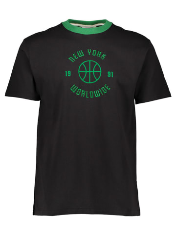 Puma Koszulka "Rhuigi Graphic" w kolorze czarno-zielonym