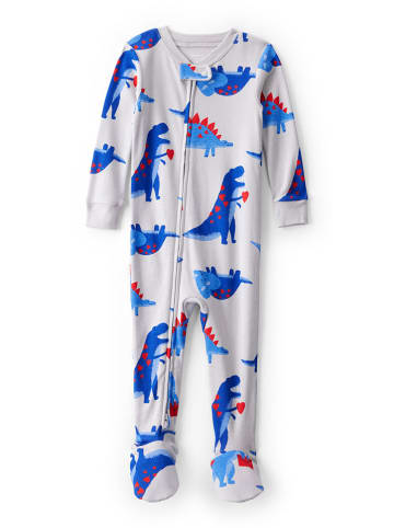 carter's Śpioszki w kolorze szaro-niebieskim