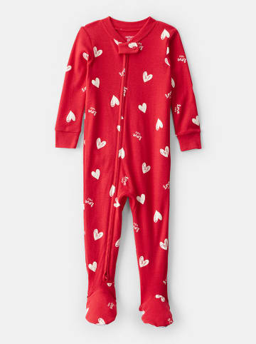 carter's Śpioszki w kolorze czerwonym