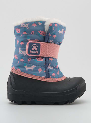 Kamik Winterstiefel "Snowbug 7" in Hellblau/ Rosa