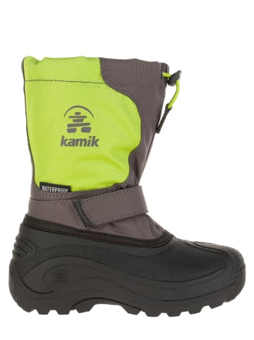 Kamik Winterstiefel "Upsurge2" in Grün/ Grau