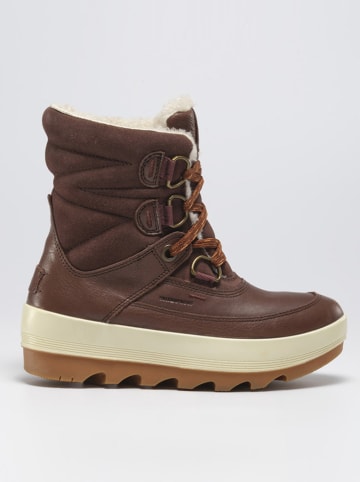 Kamik Leder-Winterstiefel "Celestem" in Braun