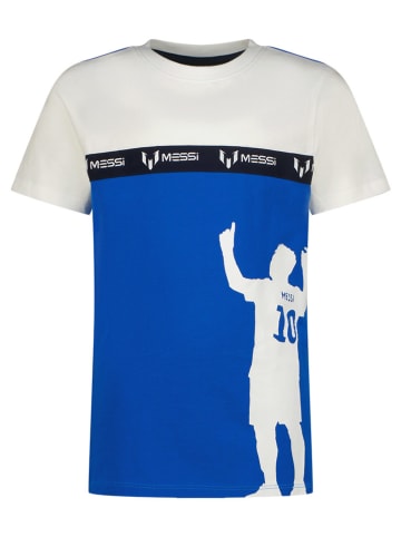 Messi Shirt in Blau/ Weiß