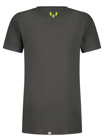 Messi Koszulka w kolorze antracytowo-żółtym