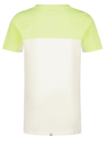 Messi Shirt in Weiß/ Grün