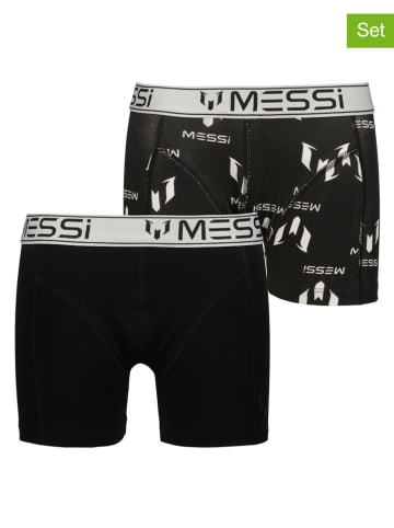 Messi 2-delige set: boxershorts zwart