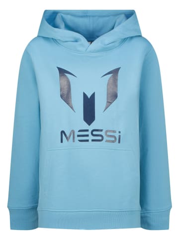 Messi Hoodie lichtblauw