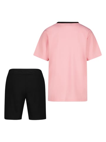 Messi Pyjama zwart/lichtroze