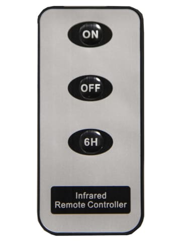 STAR Trading 2er-Set: LED-Kerzen "Flamme Slim" in Weiß - (L)38 cm