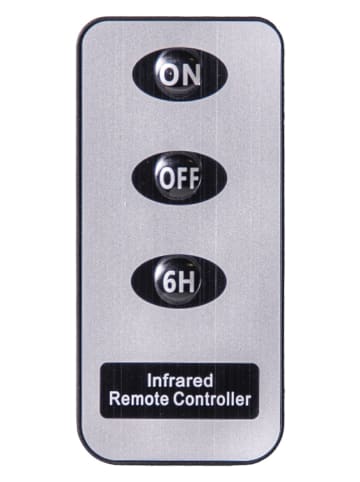 STAR Trading 2er-Set: LED-Kerzen "Flamme Slim" in Braun - (H)28,5 cm