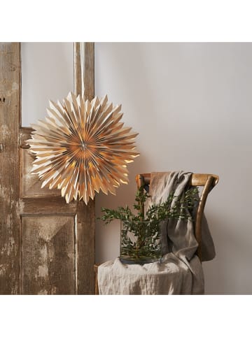 STAR Trading Papieren ster "Ice" beige - Ø 50 cm