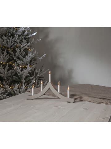 STAR Trading Lampa dekoracyjna "Pagod" w kolorze beżowym - 45 x 27 cm