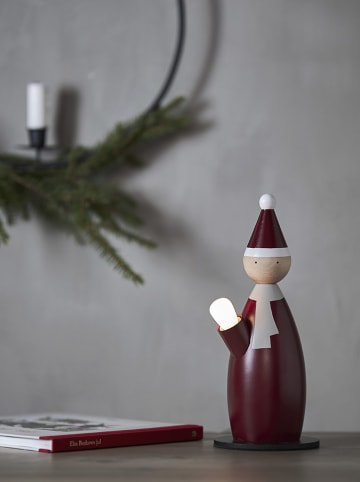 STAR Trading Vensterlamp "Lucia Classic" rood - (L)28 x (B)12 cm