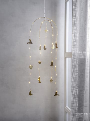 STAR Trading Ledmobiel "Dream" goudkleurig - (B)32 x (H)90 cm