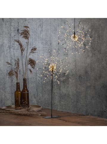 STAR Trading Staande 3D-ledster "Firework" zwart - (H)50 cm
