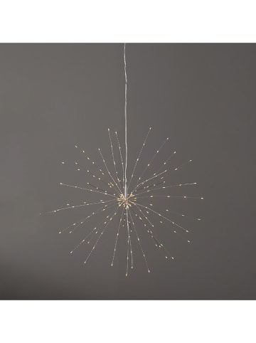 STAR Trading Hangende 3D-ledster "Firework" zilverkleurig - (H)45 cm