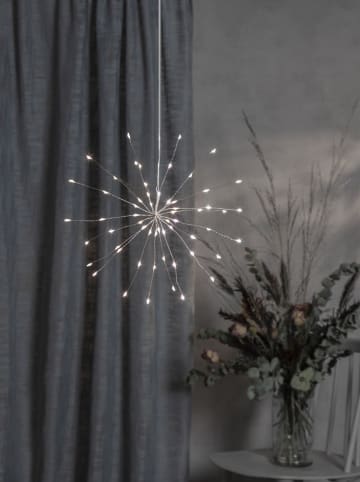 STAR Trading Decoledhanger "Firework" zilverkleurig - Ø 26 cm