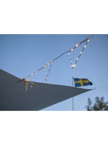 STAR Trading Łańcuch świetlny LED "Penny" w kolorze srebrnym - dł. 240 cm