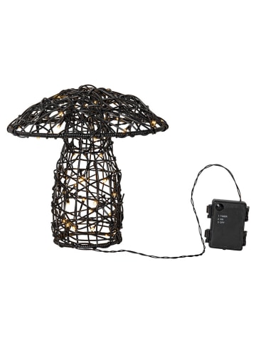 STAR Trading Dekoracja LED "Otto" w kolorze czarnym