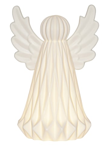 STAR Trading LED-Dekofigur "Vinter" in Weiß - (B)13 x (H)19 cm