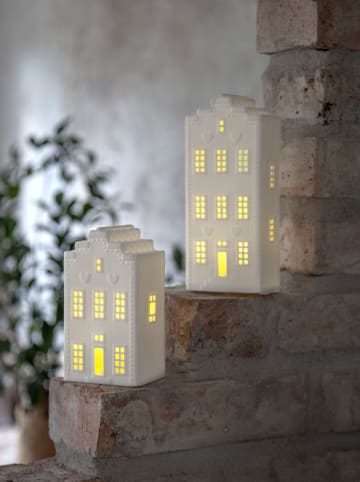 STAR Trading Dekoracja LED "Vinter" w kolorze białym - 8,5 x 16 cm