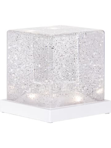 STAR Trading LED-Dekoobjekt "Frost" in Transparent - (B)10 x (H)10 cm