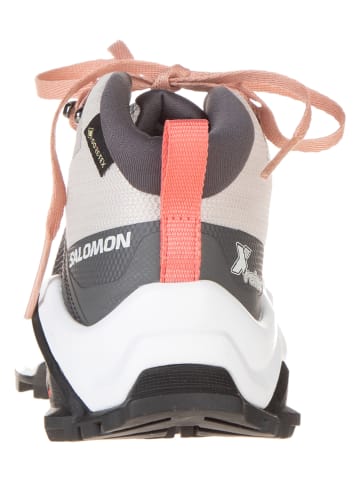 SALOMON Wanderboots "X Raise Mid GTX" in Weiß/ Grau