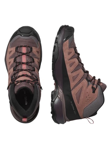SALOMON Botki trekkingowe "X Ultra 360 LTR MID GTX" w kolorze jasnobrązowym