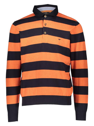FYNCH-HATTON Pullover in Orange/ Schwarz