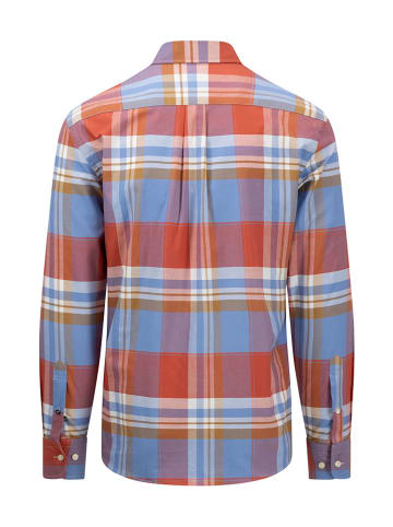 FYNCH-HATTON Hemd - Regular fit - in Hellblau/ Rot