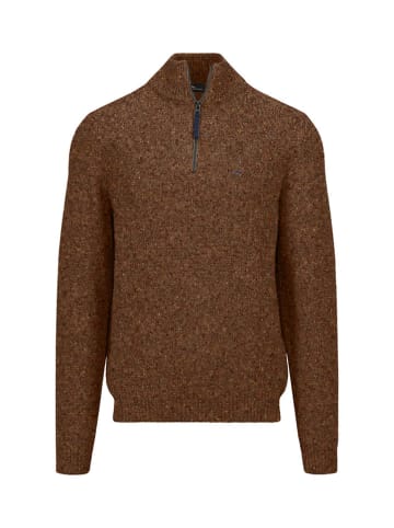 FYNCH-HATTON Sweter "Donegal" w kolorze brązowym