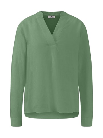 FYNCH-HATTON Linnen blouse groen