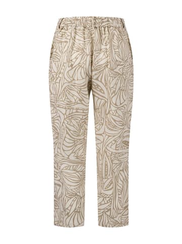FYNCH-HATTON Linnen broek beige