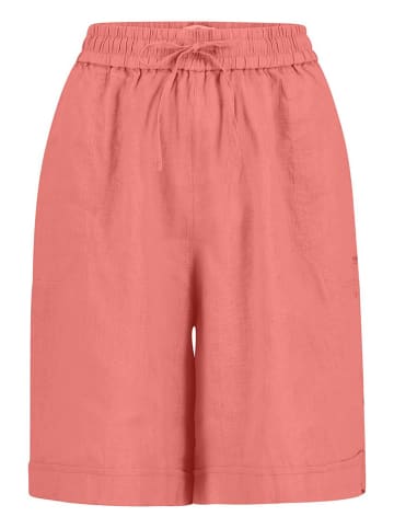 FYNCH-HATTON Linnen bermuda koraalrood