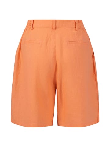 FYNCH-HATTON Leinen-Shorts in Orange