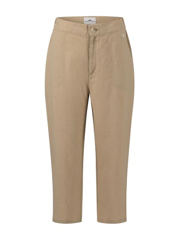 FYNCH-HATTON Leinen-Hose in Beige