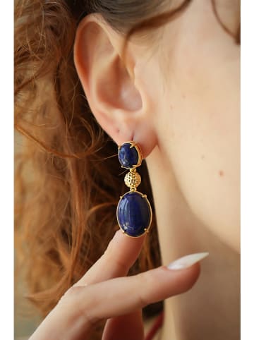 L'Atelier de Gaia Vergold. Ohrringe mit Edelsteinen