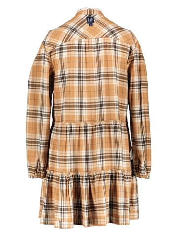 GAP Kleid in Camel/ Schwarz