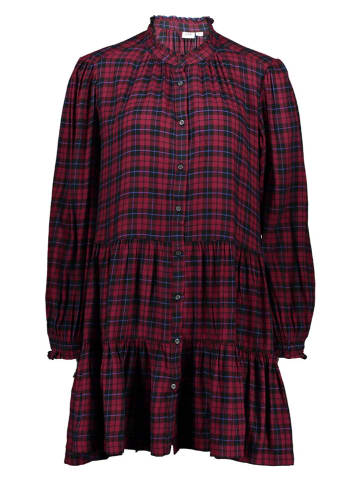 GAP Sukienka w kolorze czerwono-czarno-niebieskim