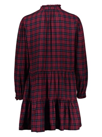 GAP Kleid in Rot/ Schwarz