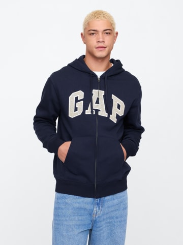 GAP Sweatjacke in Dunkelblau