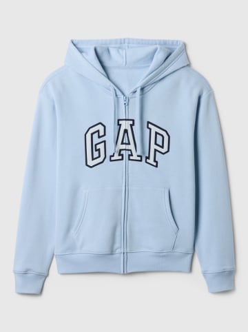 GAP Sweatjacke in Hellblau
