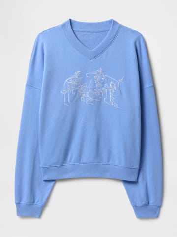 GAP Sweatshirt in Hellblau