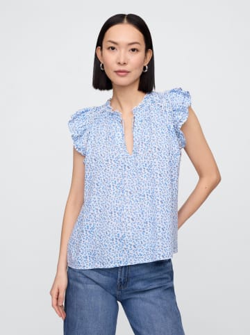 GAP Blouse lichtblauw/wit