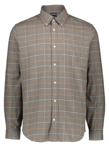 GAP Hemd in Camel/ Schwarz