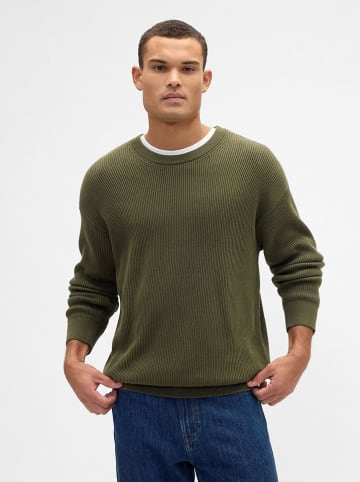 GAP Pullover in Dunkelgrün