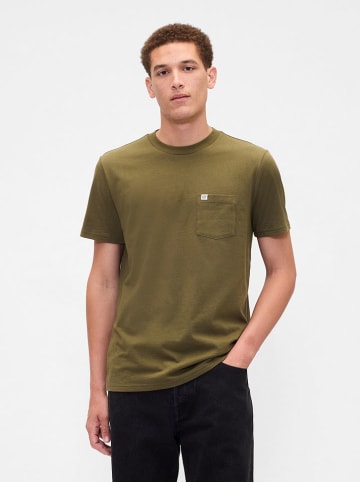 GAP Koszulka w kolorze khaki