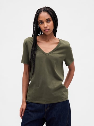 GAP Koszulka w kolorze khaki