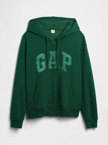 GAP Sweatjacke in Grün