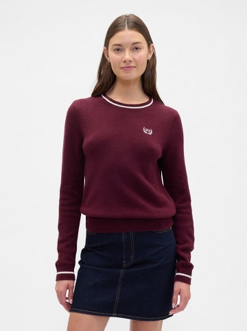 GAP Sweter w kolorze czerwonym